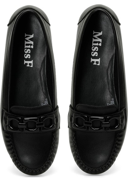 Miss F DS23007 4fx Siyah Kadın Loafer