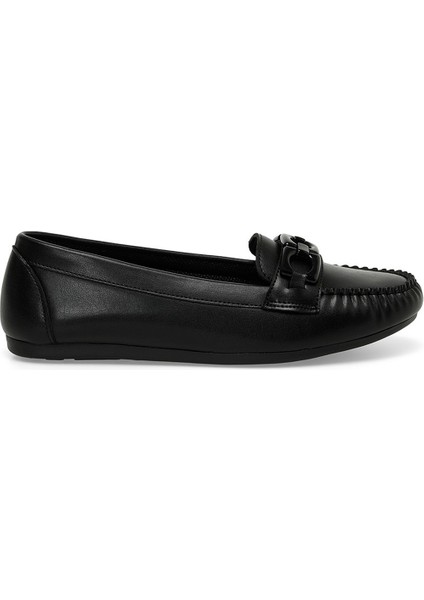 DS23007 4fx Siyah Kadın Loafer