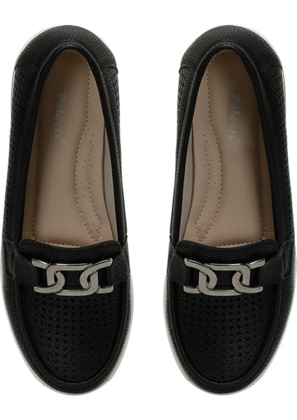 166019.NZ4FX Siyah Kadın Loafer