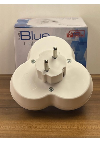 Golyat 3'lü Topraklı Grup Priz Blue Lighting fiyatları