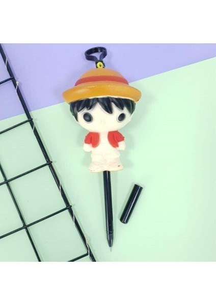 5 Dakka Daha Tasarımlı Konuşan Ajanda ve Sevimli One Piece Luffy Set