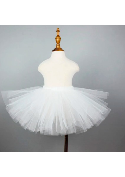 Kız Çocuk Tütü Etek / Renkli Kabarık Tütü Etek / Gösteri Eteği