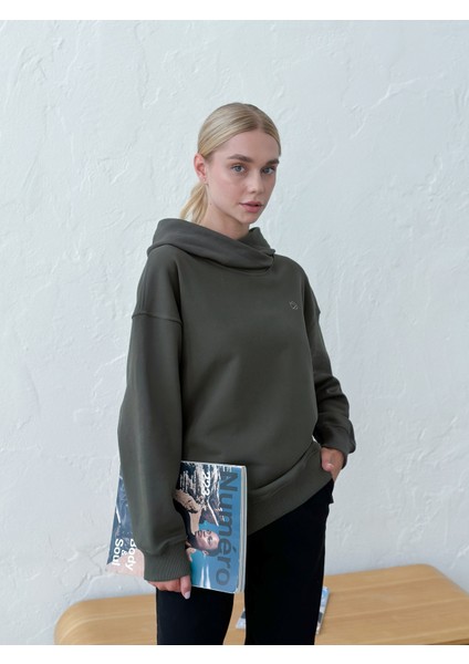Kadın Kapüşonlu Oversize Sweatshirt fiyatları