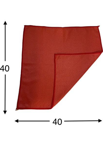 Mikrofiber Oto Temizlik Bezi Set Kurulama Bezi 50x70cm + Sihirli Cam Bezi 40x40cm