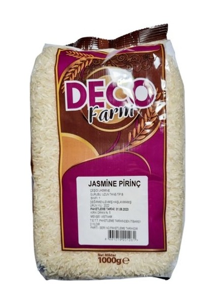 Yasemin Pirinç 1kg Jasmine Rice
