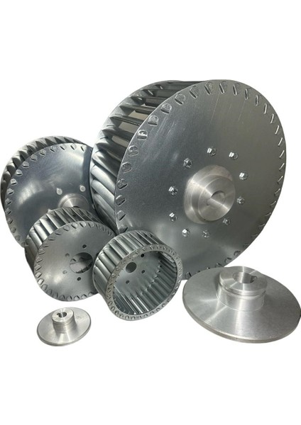 Çap 280 Boy 75 Delik 19 mm Sol Yön Radyal Fan Pervanesi
