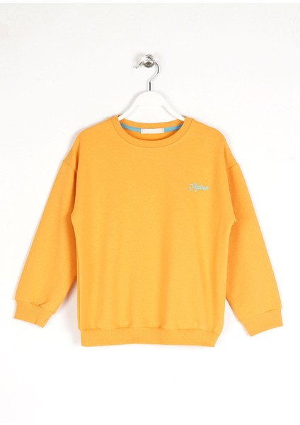 Kız Çocuk Together Nakışlı Sweatshirt 8-12 Yaş