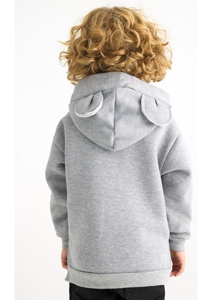 Çocuk Kapüşonlu Kulaklı Sweatshirt fırsatları