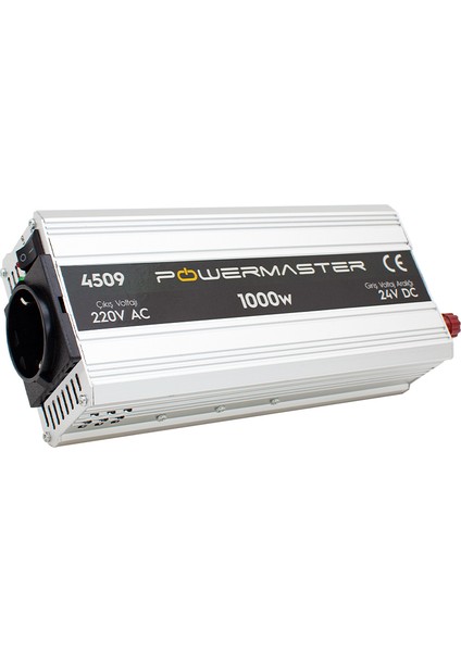 Powermaster 24 Volt 1000 Watt 220 Volt Modified Sinus Inverter 24V-220V Çevirici Dönüştürücü