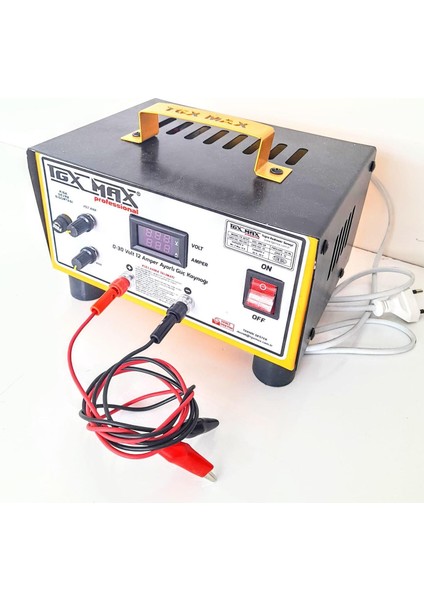 0-30 Volt 0-12 Amper Güç Kaynağı