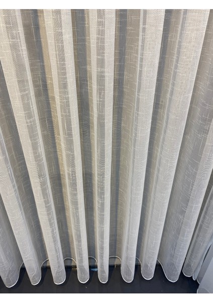 Taç Naturel Keten Tül Perde Ekstraforlu Pilesiz indirimleri