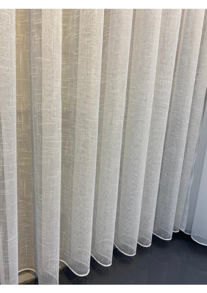 Taç Naturel Keten Tül Perde Seyrek Pile fiyatları