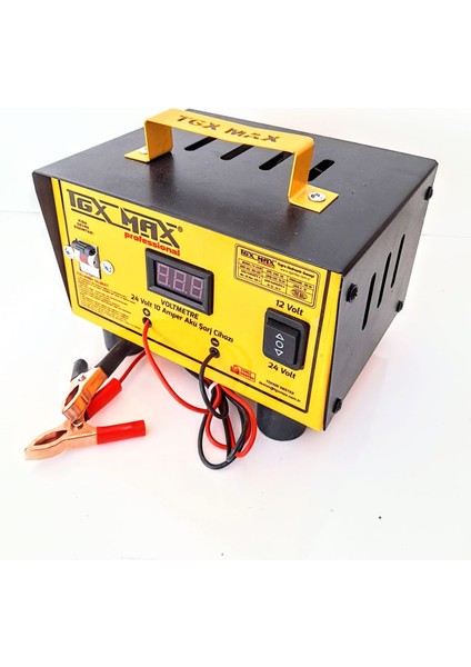 12-24 Volt 10 Amper Akü Şarj Cihazı