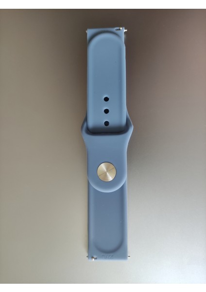 22 mm Universal Jel Silikon Kordon Akıllı Pimli Mavi