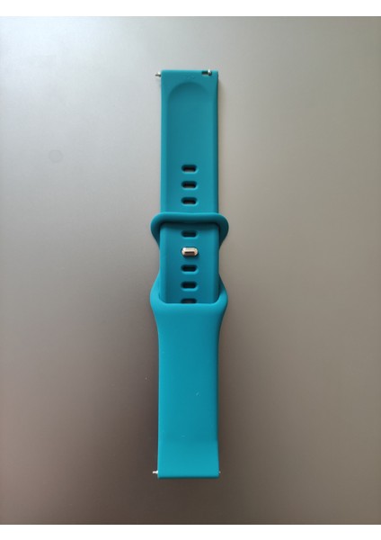 22 mm Universal Jel Silikon Kordon Akıllı Pimli Turkuaz fiyatları