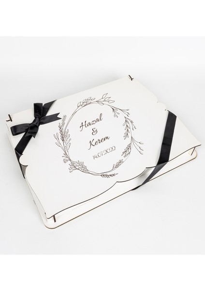 Kişiye Özel Ahşap Kutulu ve Kişiye Özel Madlen Çikolatalı Nişan-Söz Çikolatası 72 Adet fiyatları