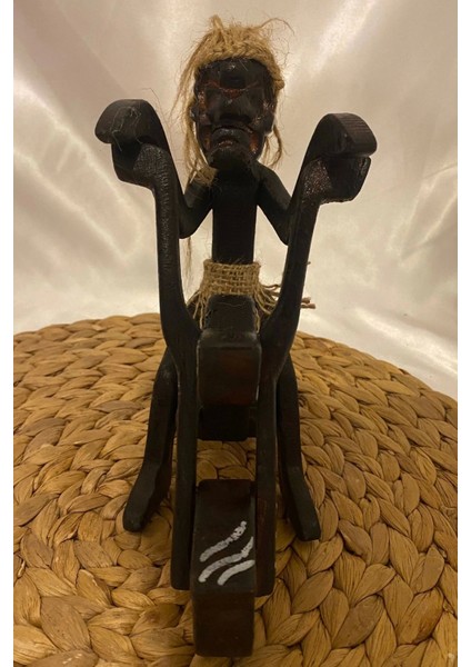 Ahşap Primitif Yamyam Yerli Aborjin Inka Motorlu Harley El Işi Hand Made modelleri