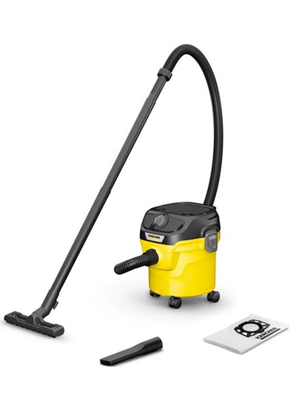Islak Kuru Elektrikli Süpürge Kwd 1 W V-12/2/18