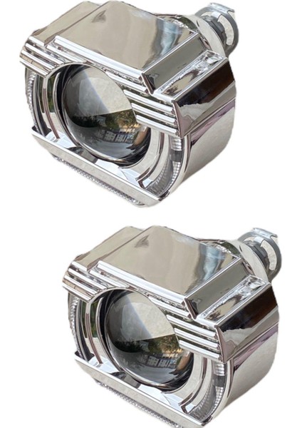 2.5 Inç Kesik U Bi-Xenon Mercek Beyaz Angel G151