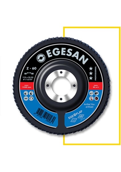 115 mm 60 Kum Pro Ao Flap Disk