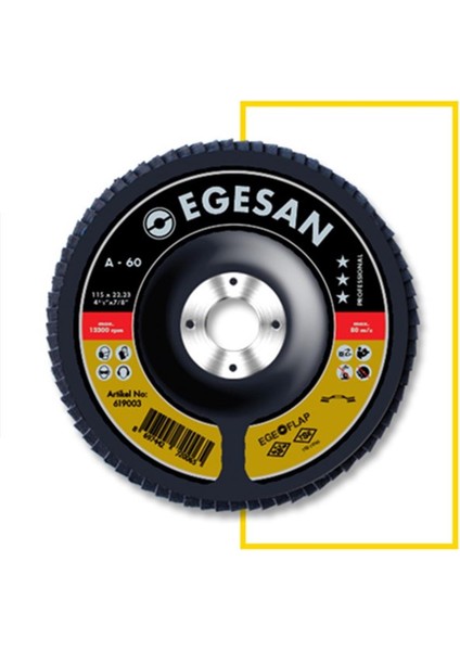 115 mm 60 Kum Qua Ao Flap Disk