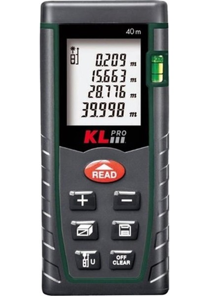 Kl Pro KLLZM40 40 mt Lazermetre Mesafe Ölçer