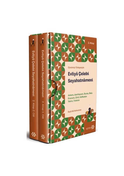 Günümüz Türkçesiyle Evliyâ Çelebi Seyahatnâmesi 2.Kitap 2 Cilt ( Kutulu)