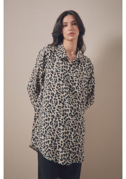 Fullamodest Leopar Desenli Palazzo Takım fiyatları