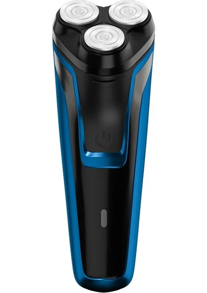 Siyah Stil Elektrikli Tıraş Makinesi Şarj Edilebilir Jilet Tıraş Bıçağı Bıyık Bıçağı Ev Taşınabilir Yüzen Üç Ucu Su Yıkama (Yurt Dışından)