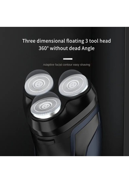 Siyah Stil Elektrikli Tıraş Makinesi Şarj Edilebilir Jilet Tıraş Bıçağı Bıyık Bıçağı Ev Taşınabilir Yüzen Üç Ucu Su Yıkama (Yurt Dışından) fırsatları