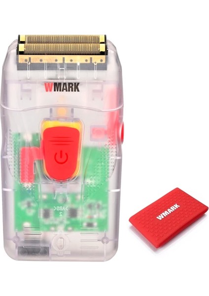 Şeffaf Stil Wmark Ngt Berber Tıraş Makinesi Şekillendirici Elektrikli Tıraş Makinesi Sakal USB Elektrikli Tıraş Makinesi Yağ Kafa Tıraş Makinesi Itme Beyaz (Yurt Dışından)