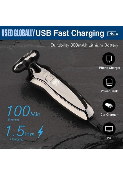 8508-B Tarzı Zozen Erkek Elektrikli Tıraş Makinesi,erkek Elektrikli Tıraş Makinesi,sakal ve Bıyık Düzeltme Makinesi,yıkanabilir ve USB Şarjlı Tıraş Makinesi (Yurt Dışından) indirimleri