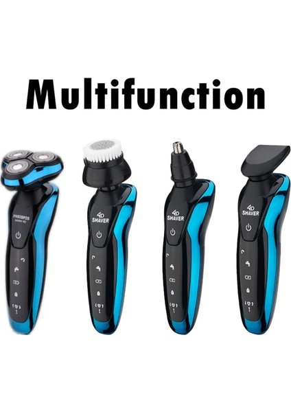 9001-B Tarzı Erkekler Için Elektrikli Tıraş Makinesi Elektrikli Tıraş Makinesi Tıraş Makinesi Için Düzeltici Erkekler Için Tıraş Makinesi Sakal Düzeltici USB Şarj Kesme Makinesi (Yurt Dışından)