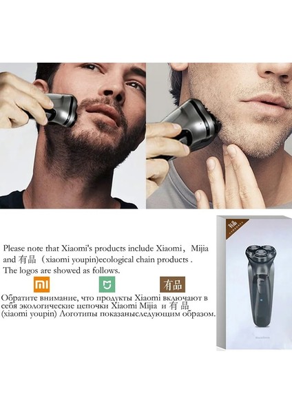 BS001-3HEAD Stili Soeye Elektrikli Tıraş Makinesi Clipper Erkek Jilet Sakal Düzeltici Tıraş Makinesi Erkekler Için Taşınabilir Tıraş Makinesi Saç Kesme Makinesi Yüz Epilatör BS001 (Yurt Dışından) modelleri