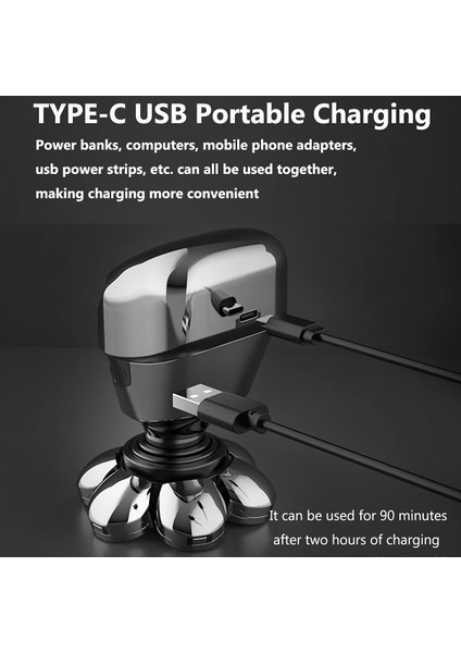 Gri Tarzı Erkekler Için Çok Fonksiyonlu Elektrikli Tıraş Makinesi 7d Yüzen Kesici Kafa Yüz Burun Saç Kesme Makası Su Geçirmez Tıraş Makinesi (Yurt Dışından) indirimleri