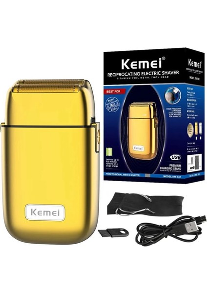 Beyaz Stil Kemei Tx1 Tam Metal Elektrikli Tıraş Makinesi Erkekler Için Saç Sakal Elektrikli Tıraş Makinesi Kel Kafa Tıraş Makinesi Fg Solmaya Şarj Edilebilir (Yurt Dışından) fiyatları