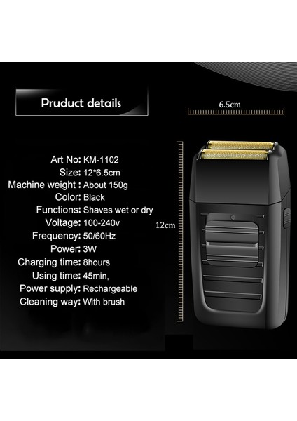 KM-1102 Tarzı Kemei Şarj Edilebilir Elektrikli Tıraş Makinesi Sakal Jilet Saç Düzeltici Erkek Tıraş Makinesi Yüz Bakımı 3D Yüzen Tıraş Makinesi Yüz Bakımı (Yurt Dışından) modelleri