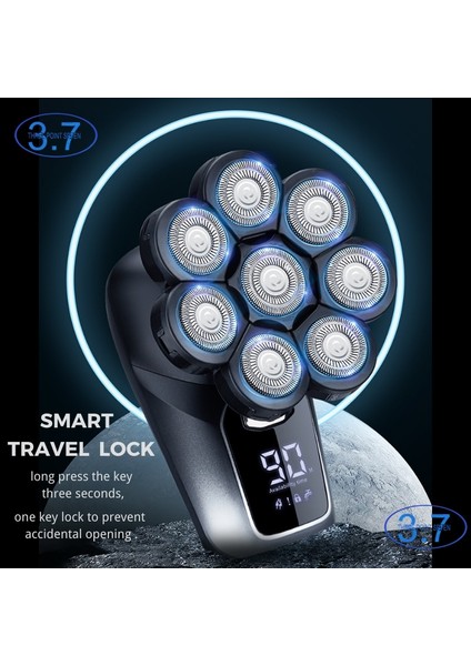 Standart Stil Clipper Erkek 6 In 1 Elektrikli Tıraş Makinesi Erkekler Için 8d Saç Kesme Makinesi Jilet Çoklu Tıraş Makinesi Sakal Saç Düzeltici 8 Kesici (Yurt Dışından) modelleri