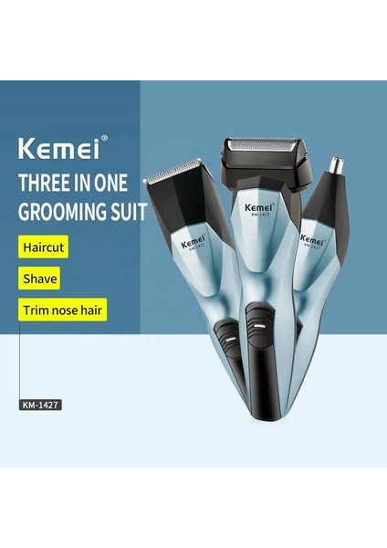 Beyaz Stil Kemei In-1 Çok Fonksiyonlu Erkekler Elektrikli Pistonlu Tıraş Makinesi Saç Düzeltici Şarj Edilebilir Saç Kesme Makinesi Burun Kulak Saç Düzeltici (Yurt Dışından) modelleri
