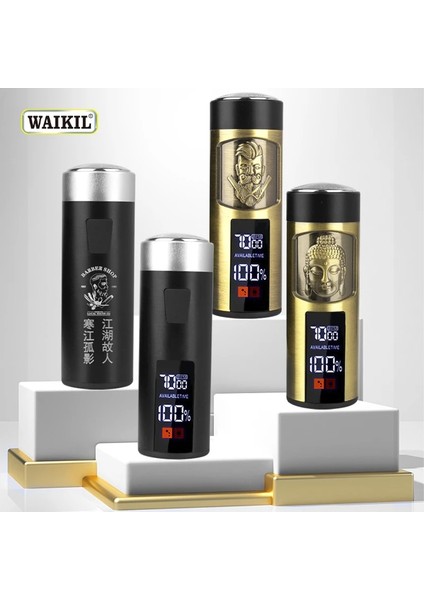 No.1 Stili Waıkıl Sıcak Satış Metal Silindirik Traş Makineleri 3D Tam Fit Mini Taşınabilir Şarj Edilebilir Erkek Tıraş Makinesi Seyahat Jilet Sakal Düzeltici KH-T04 (Yurt Dışından) fiyatları