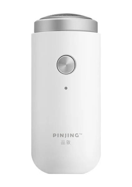 Tıraş Makinesi Tarzı Pınjıng Mini Elektrikli Tıraş Makinesi Çok Beyaz Kısa Sakal Kesici Jilet USB Şarj Edilebilir Taşınabilir Sakal Düzeltici Yıkanabilir Erkekler (Yurt Dışından)