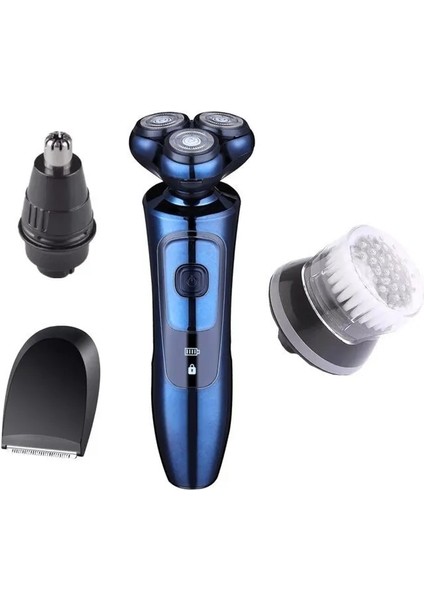 Tıraş Makinesi5 Tarzı Profesyonel Erkek Elektrikli Traş Makineleri Jilet 3D Sakal Düzeltici Döner Facail Kafa Tıraş Makinesi Erkekler Için Favori Burun Düzeltici Yetişkin Jilet (Yurt Dışından)