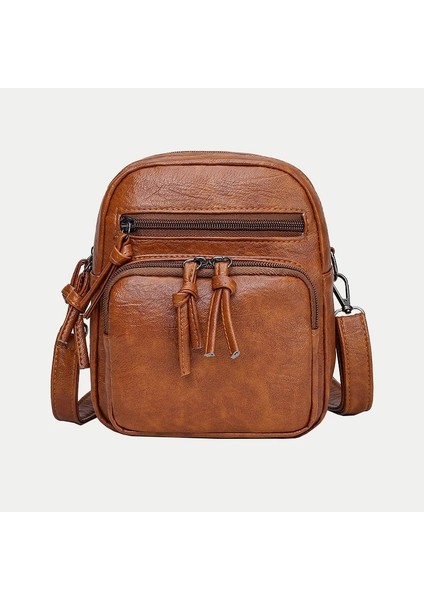 Kahverengi Tarzı Retro Tasarımcı Küçük Çanta Kadınlar Için Crossbody Omuzdan Askili Çanta Kadın Yüksek Li Askılı Çanta Bayan Telefon Çanta (Yurt Dışından) fiyatları