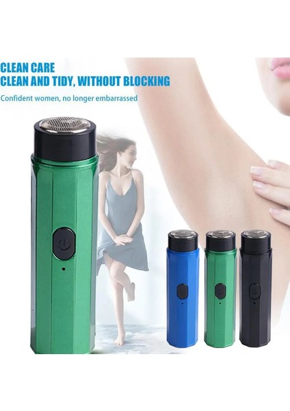 Mavi Stil Mini Elektrikli Tıraş Makinesi Erkekler Için Taşınabilir Elektrikli Jilet Sakal Bıçağı USB Şarj Erkek Traş Makineleri Yüz Vücut Jilet Tıraş Makinesi (Yurt Dışından) modelleri