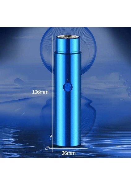 Mavi Stil Mini USB Elektrikli Tıraş Makinesi Uzun Ömürlü Taşınabilir Yıkanabilir Araba Şarj Edilebilir Tıraş Makinesi (Yurt Dışından) fırsatları