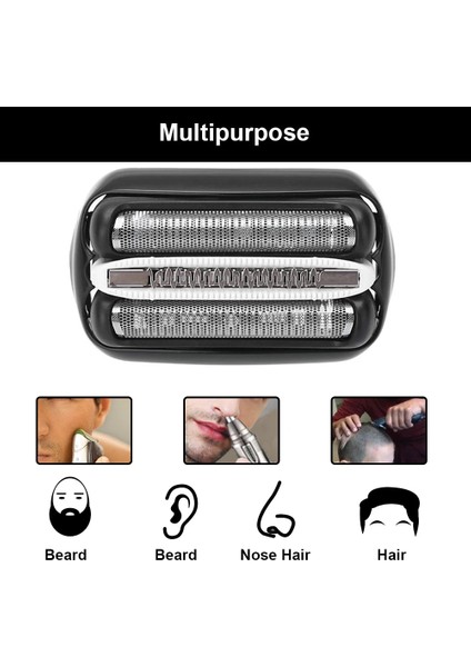 Siyah Stil Braun 3 Serisi Için Uyumlu Yedek Tıraş Başlığı 32B Brau Için Tıraş Bıçağı Kafası (Yurt Dışından) fırsatları