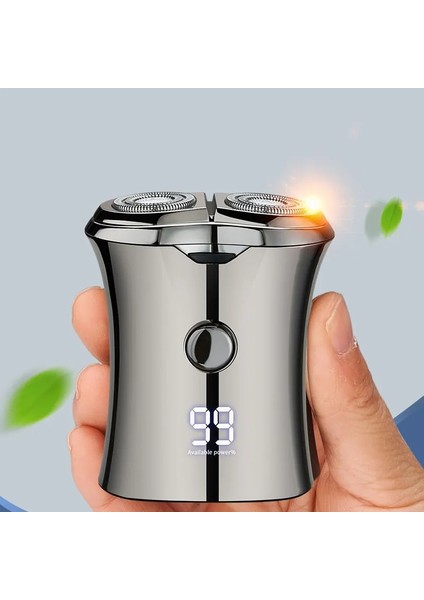 Mavi Stil Mota Mini Elektrikli Tıraş Makinesi Taşınabilir Erkek Tıraş Makinesi Şarj Edilebilir Dijital Ekran Elektrikli Tıraş Makinesi (Yurt Dışından) fırsatları