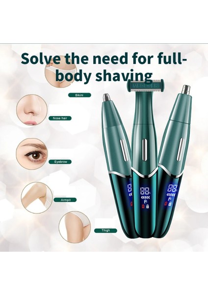Yeşil Stil Samimi Alanlar Saç Kesimi Hassas Tıraş Makinesi Erkekler Bikini Hattı Hassas Jilet Topları Yumurta Kasık Saç Tıraş Düzeltici Yüz Sakal Kesme Makinesi (Yurt Dışından) modelleri