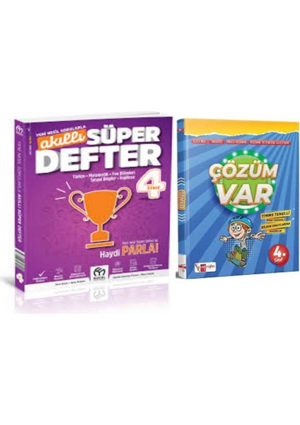 4. Sınıf Tüm Dersler Akıllı Defter - Çözüm Var
