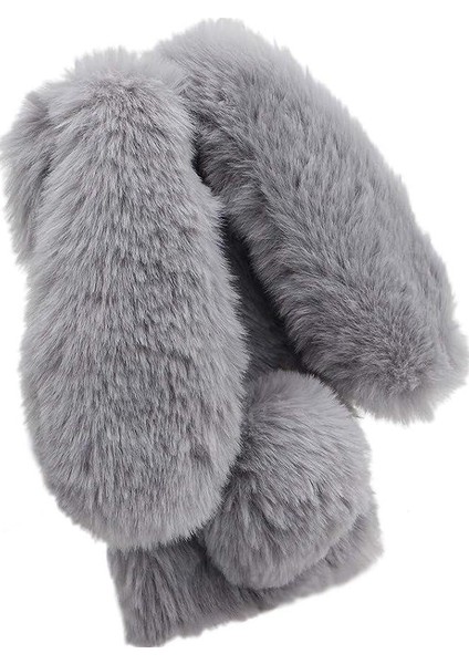 Nokia C12 4g Sonbahar ve Kış Tavşan Furprotection Plushcase Için Telefon Kılıfı (Yurt Dışından)